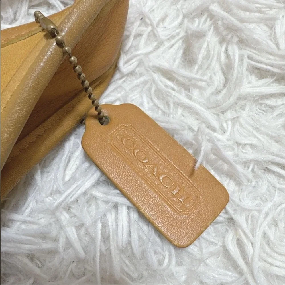 Coach Caramel Leather Hobo Bag - Picture 12 of 13